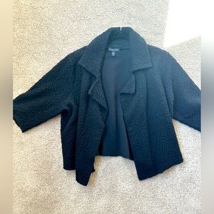Size S/P Jacket from Eileen Fisher. Black. Worn several times.